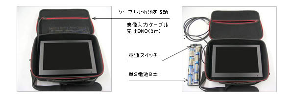 10.1インチ ポータブルワイドモニター